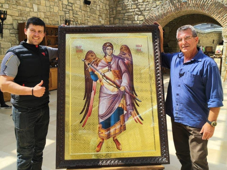 Исторически парк дарява икона на св. Архангел Михаил на църквата в с. Неофит Рилски